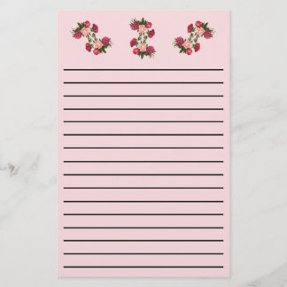 Rose dick Line Stationery Briefpapier