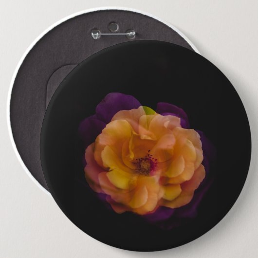 Rose (Doppelbelichtung) Button (Vorne & Hinten)