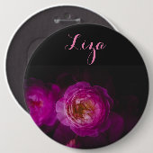 Rose (Doppelbelichtung) Button (Vorne & Hinten)