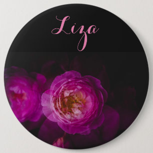 Rose (Doppelbelichtung) Button