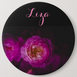 Rose (Doppelbelichtung) Button
