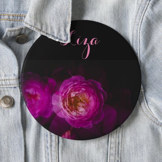 Rose (Doppelbelichtung) Button (Beispiel)