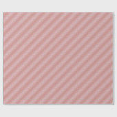 Rose Dots Elegantes Wrapping Paper Geschenkpapier (Flach)