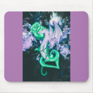 Rose Dragon Lover Mousepad