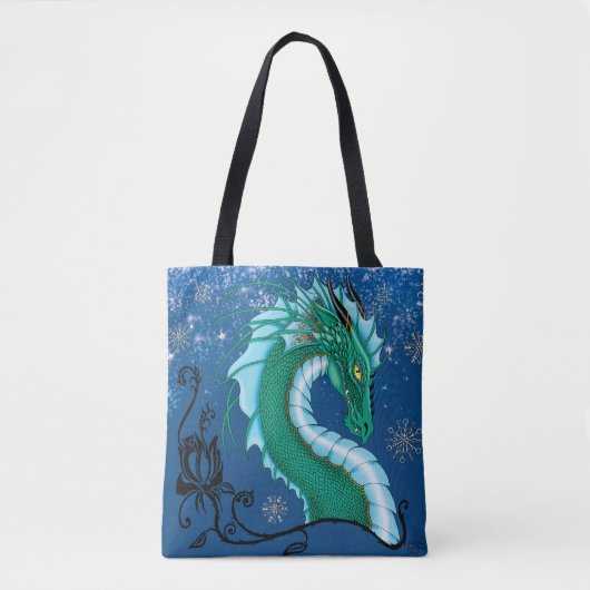 Rose Dragon Tasche (Vorderseite)