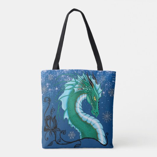 Rose Dragon Tasche (Rückseite)