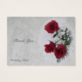 Rose Dream Wedding Vielen Dank (Rückseite)