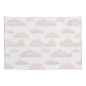 Rose Dreamtime Wasserfarben Wolken Pillowcase Kissenbezug (Rückseite-Rechts)