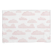 Rose Dreamtime Wasserfarben Wolken Pillowcase Kissenbezug (Vorderseite-Rechts)