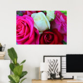 Rose drucken poster (Heimbüro)