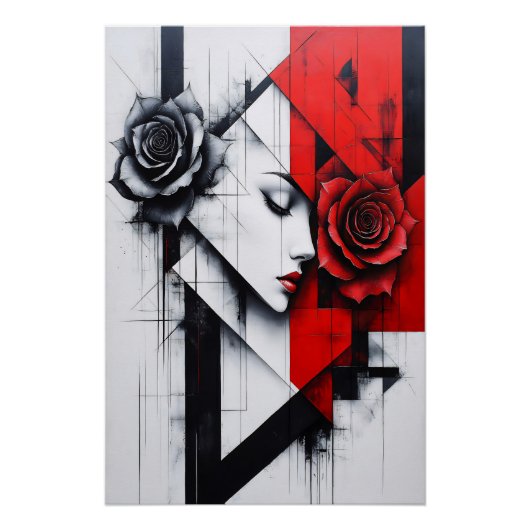 Rose Dualität Poster (Vorderseite)