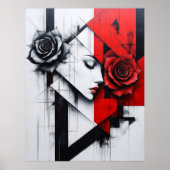 Rose Dualität Poster (Vorne)