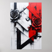 Rose Dualität Poster (Vorne)