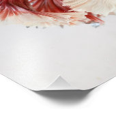 Rose Dumbo Halfmoon Betta Fish Print Fotodruck (Ecke)