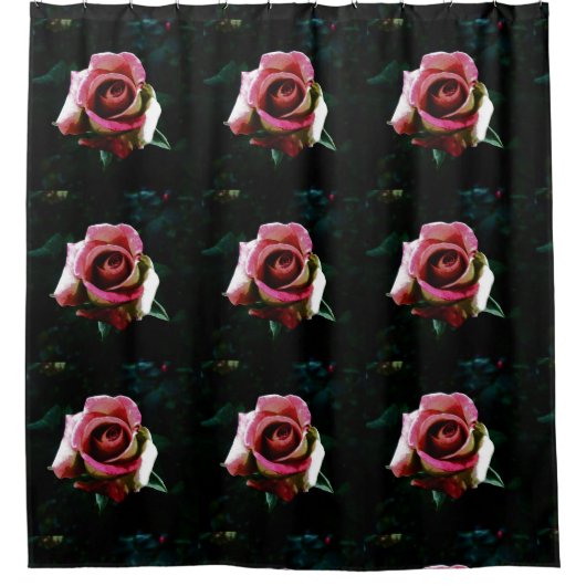 rose  duschvorhang (Vorderseite)