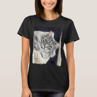 Rose, eine Katze mit auffallenden grünen Augen