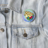 Rose Einhorn-Button Button (Beispiel)