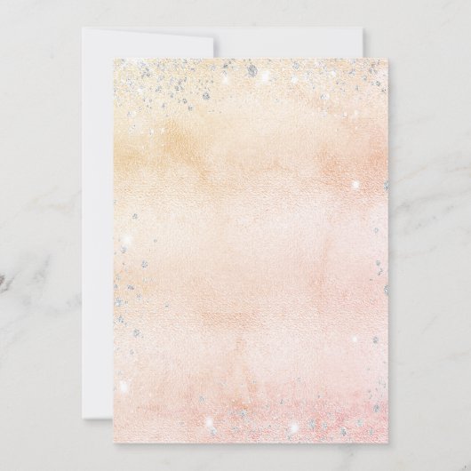 Rose Einladung (Rückseite)