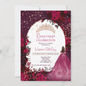 Rose Einladung (Vorderseite)