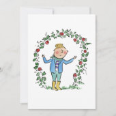 Rose Einladung (Vorderseite)