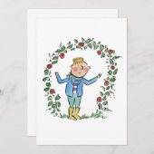 Rose Einladung (Vorne/Hinten)