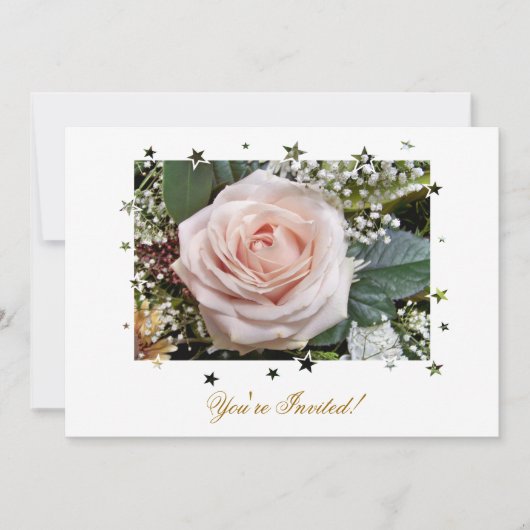 ROSE EINLADUNG (Vorderseite)