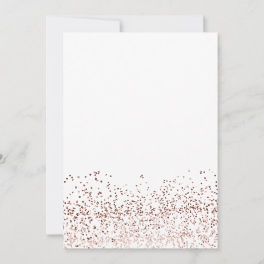 Rose Einladung (Rückseite)