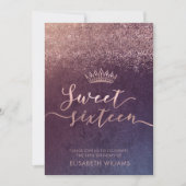 Rose Einladung (Vorderseite)