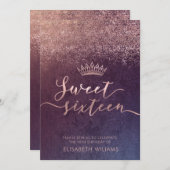 Rose Einladung (Vorne/Hinten)