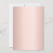 Rose Einladung (Rückseite)