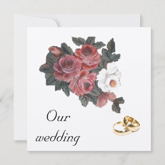 ROSE EINLADUNG (Vorderseite)