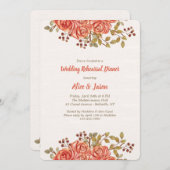 Rose - Einladung (Vorne/Hinten)