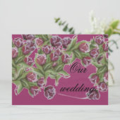 ROSE EINLADUNG (Stehend Vorderseite)