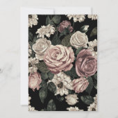 Rose Einladung (Vorderseite)