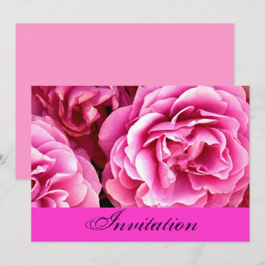 ROSE, Einladung_ Einladung (Vorne/Hinten)