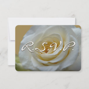 Rose Einladung Personalisierte RSVP-Karte