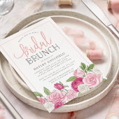 Rose | Einladung von Bridal Brunch
