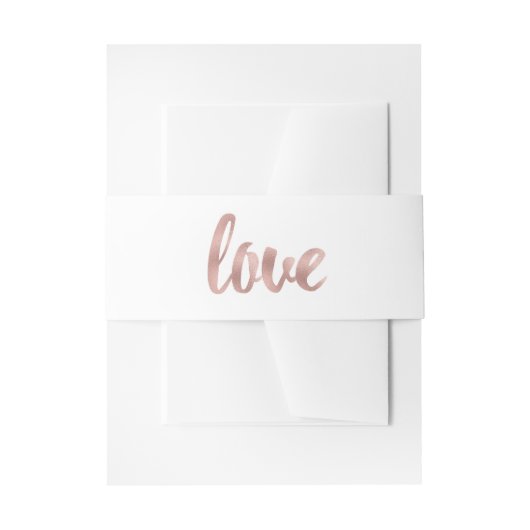 Rose Einladungsbanderole (Vorderseite Beispiel)