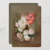 ROSE - Einladungskarte Einladung (Vorne/Hinten)