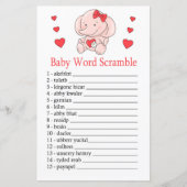 Rose Elefant Kinderspiel (Vorderseite)