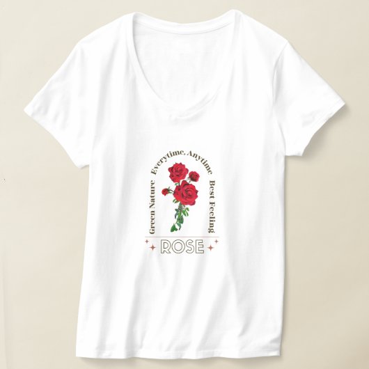 Rose Elegance T-Shirt (Ablage )