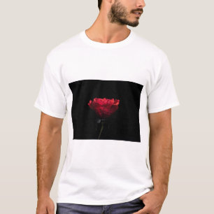Rose Eleganz – Zeitlose Blumenkunst auf einem T-Sh T-Shirt