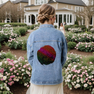 Rose Ember Fade Jeansjacke