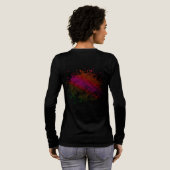Rose Ember Fade Tri-Blend Shirt (Voller Rückseite)