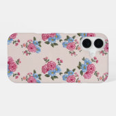 Rose embroidery texture iPhone16 case iPhone 16 Hülle (Rückseite (Horizontal))