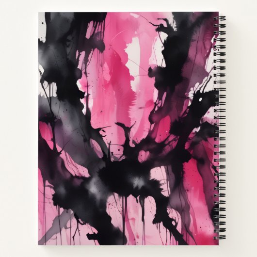 Rose Endormie Notizblock (Rückseite)