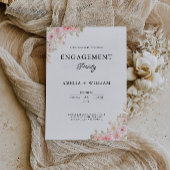 Rose Engagement Partei Hochzeit Einladung