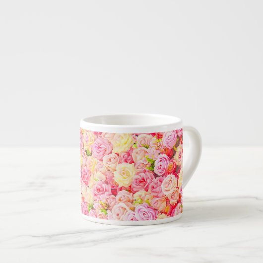 Rose Espressotasse (Vorderseite Rechts)