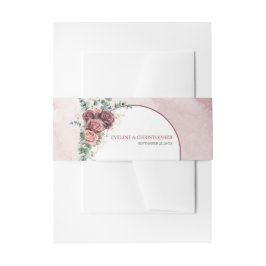 Rose Eukalyptus-Goldbarsch Einladungsbanderole