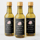 Rose-Extrahieren-Etikett Weinetikett (Flaschen)
